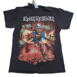 Vtg Iron Maiden Book of Souls US Tour t shirt 2017